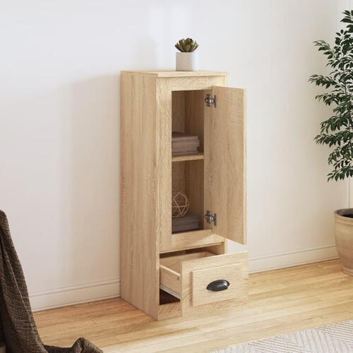 Skab 36x35,5x103,5 cm konstrueret træ sonoma-eg
