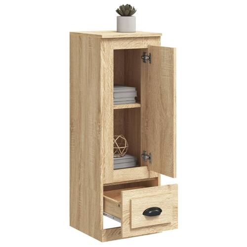 Skab 36x35,5x103,5 cm konstrueret træ sonoma-eg