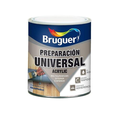 Overfladebehandling Bruguer 5120577 Universal Akryl Udskriver Hvid 750 ml Mat