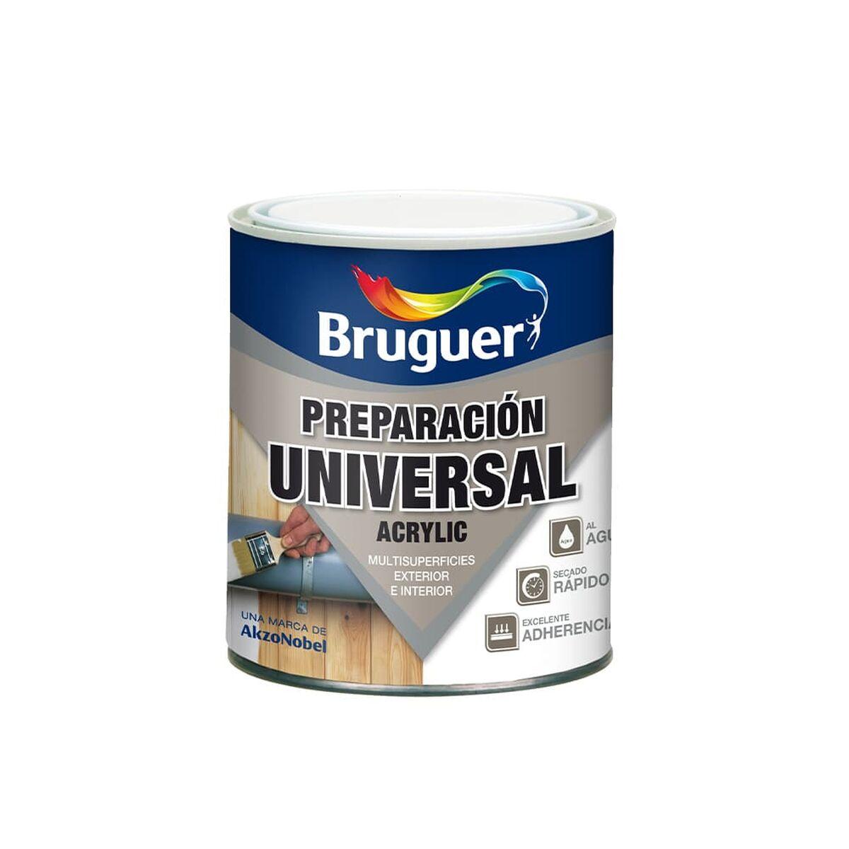 Bruguer Universal akryl grunder 250 ml - hvid mat