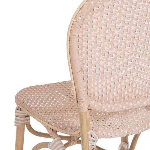 Spisebordsstol 47 x 54 x 93 cm Natur Beige Rattan