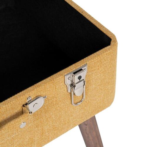 Kiste 50 x 35 x 45 cm Syntetisk stof Træ