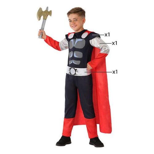 Kostume til børn Thor Multifarvet Superhelt 10-12 år