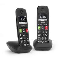 Fastnettelefon Gigaset E290 DUO Sort