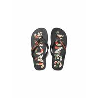 Klipklappere til mænd Jack & Jones FWLOGO PALM PRINT 12230642 Sort 42-43