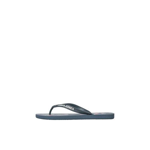 Klipklappere til mænd Jack & Jones FWLOGO PALM PRINT 12230642 Marineblå 42-43