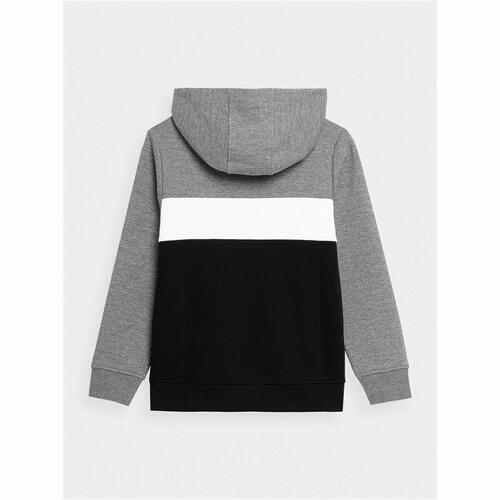 Sweatshirt til Børn 4F JBLM003 Grå 8-9 år