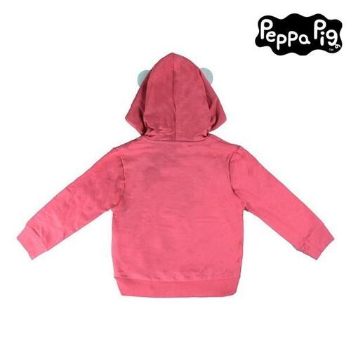 Sweatshirt med hætte til piger Peppa Pig 74230 Pink 5 år