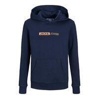 Sweatshirt til Børn Jack & Jones JJNEO HOOD JNR 12225210 Marineblå 8 år