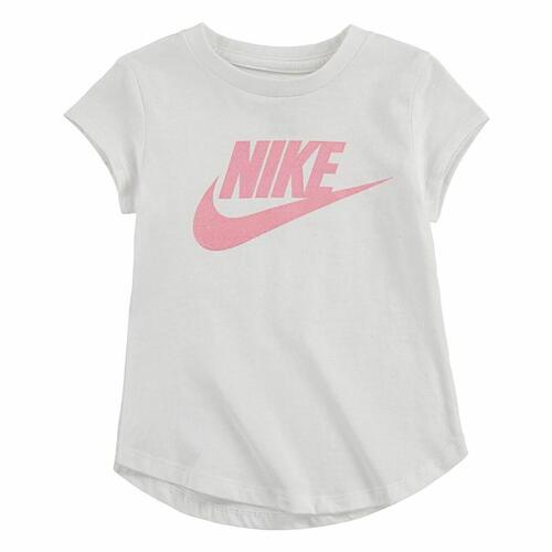 Børne Kortærmet T-shirt Nike Futura SS Hvid 2 år