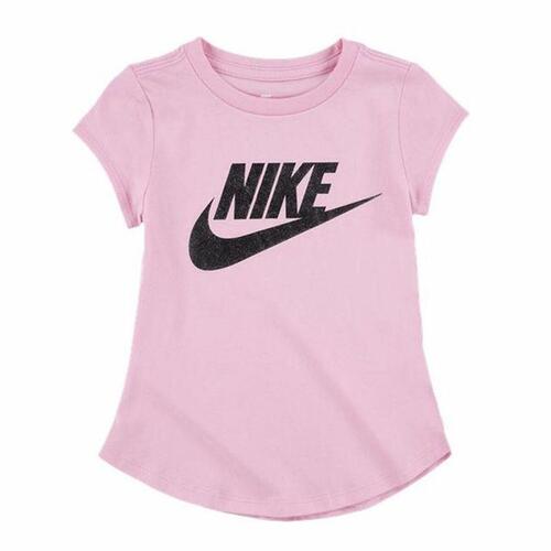 Børne Kortærmet T-shirt Nike Futura SS Pink 18 måneder