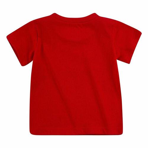 Børne Kortærmet T-shirt Nike Rød 2 år