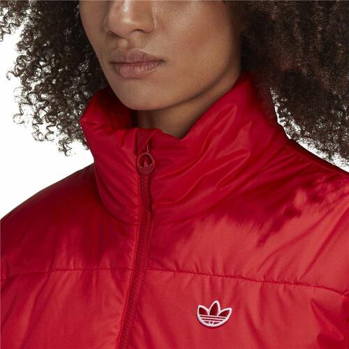 Sportsjakke til damer Adidas Originals Puffer Rød 38