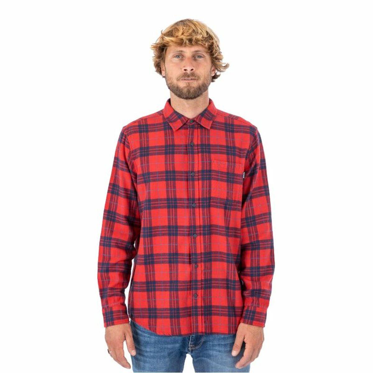 Skjorte Hurley Portland Organic Højrød M