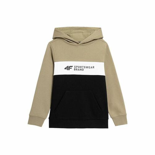 Sweatshirt til Børn 4F JBLM003 Brun 14-15 år