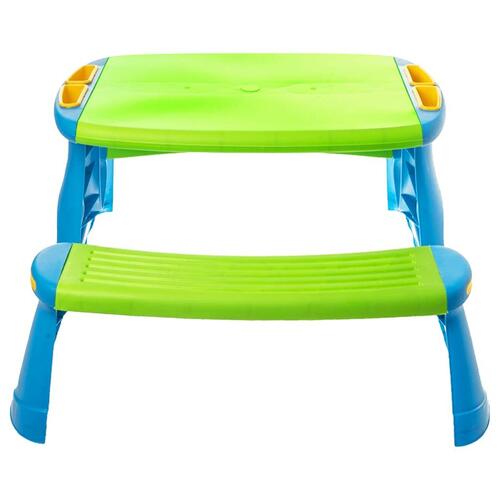 Picnicbænk til børn 89,5x84,5x48 cm polypropylen