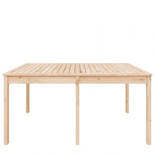 Havebord i massivt fyrretræ - 159,5 × 82,5 × 76 cm