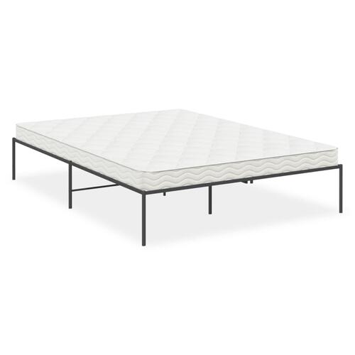 Sengeramme 140x190 cm metal sort