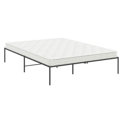 Sengeramme 140x190 cm metal sort