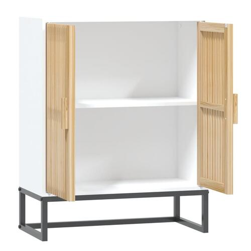 Skænk 60x30x75 cm konstrueret træ hvid