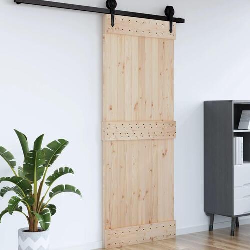 Dør NARVIK 80x210 cm massivt fyrretræ