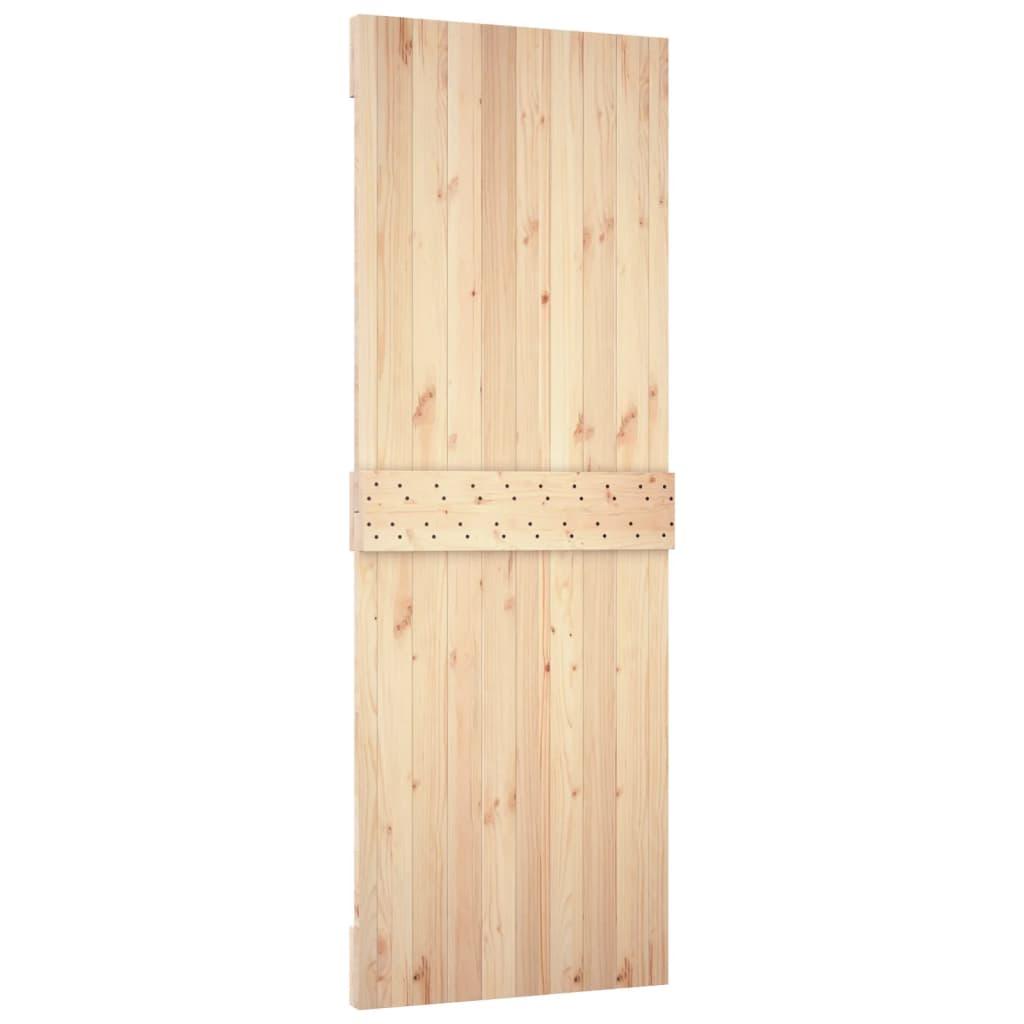 Dør NARVIK 80x210 cm massivt fyrretræ