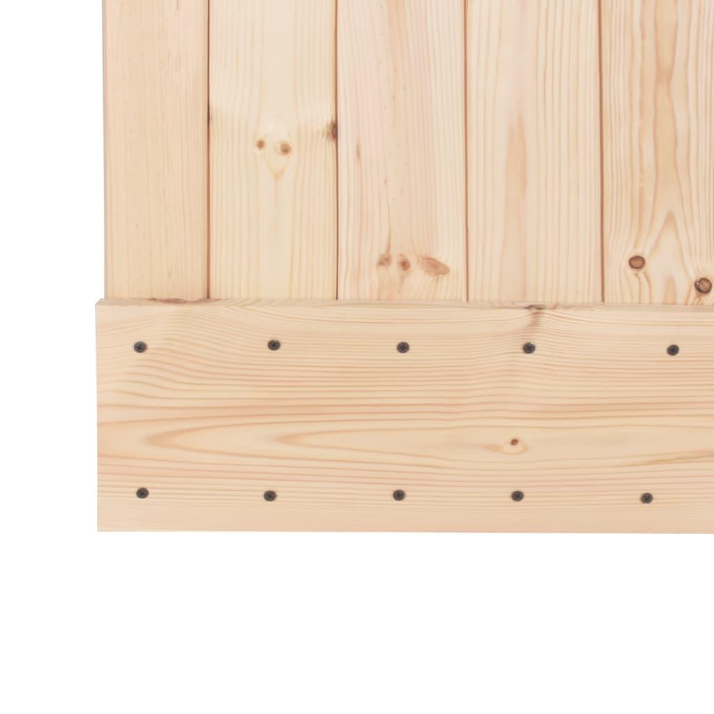 Dør NARVIK 80x210 cm massivt fyrretræ