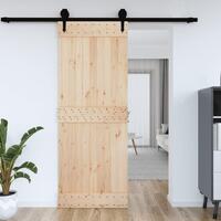 Dør NARVIK 85x210 cm massivt fyrretræ