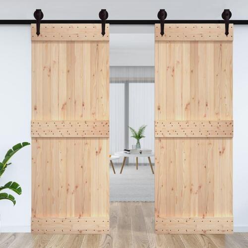 Dør NARVIK 85x210 cm massivt fyrretræ