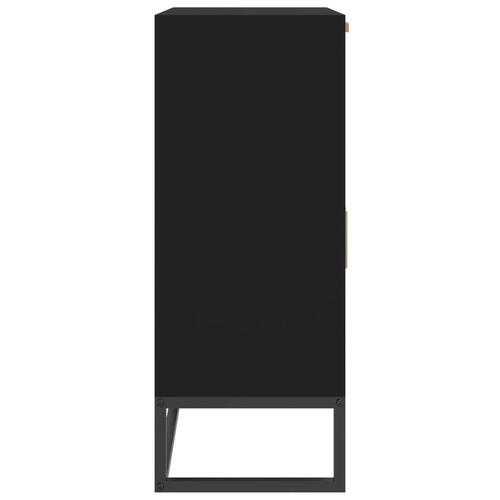 Skænk 60x30x75 cm konstrueret træ sort