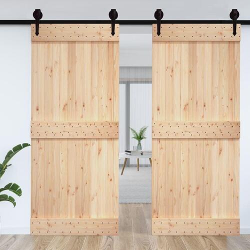 Dør NARVIK 100x210 cm massivt fyrretræ