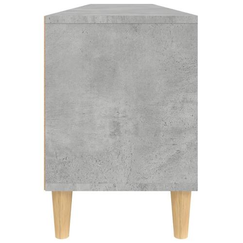 Tv-bord 150x30x44,5 cm konstrueret træ betongrå