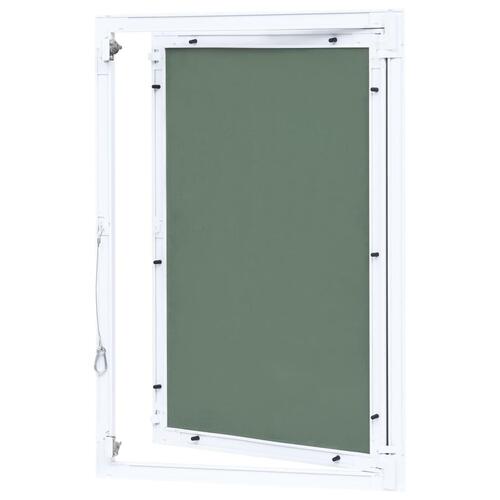 Adgangspanel med aluminiumsramme og gipsplade 400x600 mm