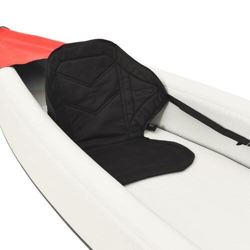 Oppustelig kajak 424x81x31 cm polyester rød