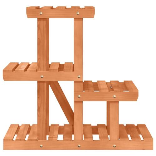 Plantestativ 58x25x51 cm massivt fyrretræ