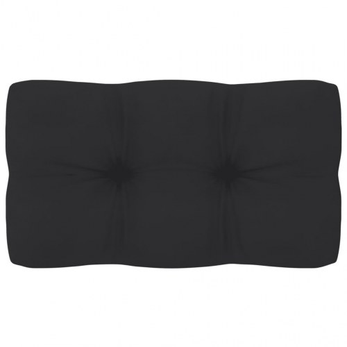 Hynde til pallesofa 70x40x12 cm sort