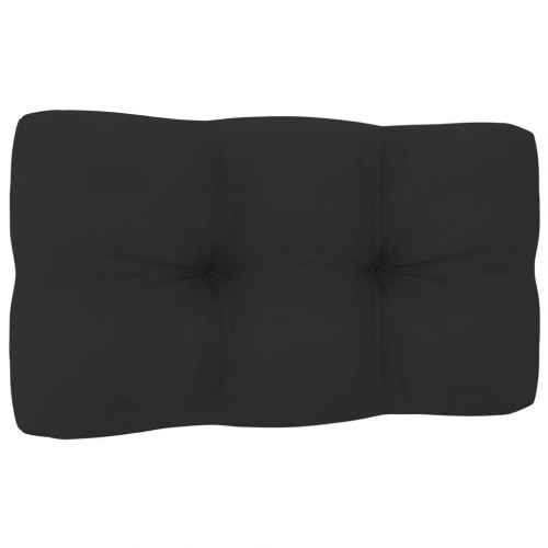 Hynde til pallesofa 70x40x12 cm sort