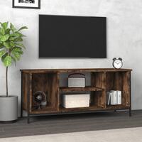 Tv-bord 102x35x45 cm konstrueret træ røget egetræsfarve