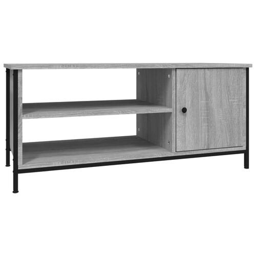 Tv-bord 100x40x45 cm konstrueret træ grå sonoma-eg