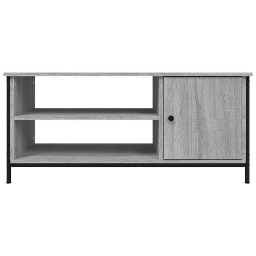 Tv-bord 100x40x45 cm konstrueret træ grå sonoma-eg