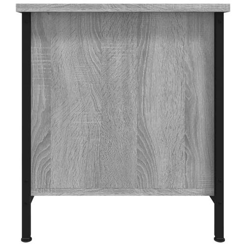 Tv-bord 100x40x45 cm konstrueret træ grå sonoma-eg