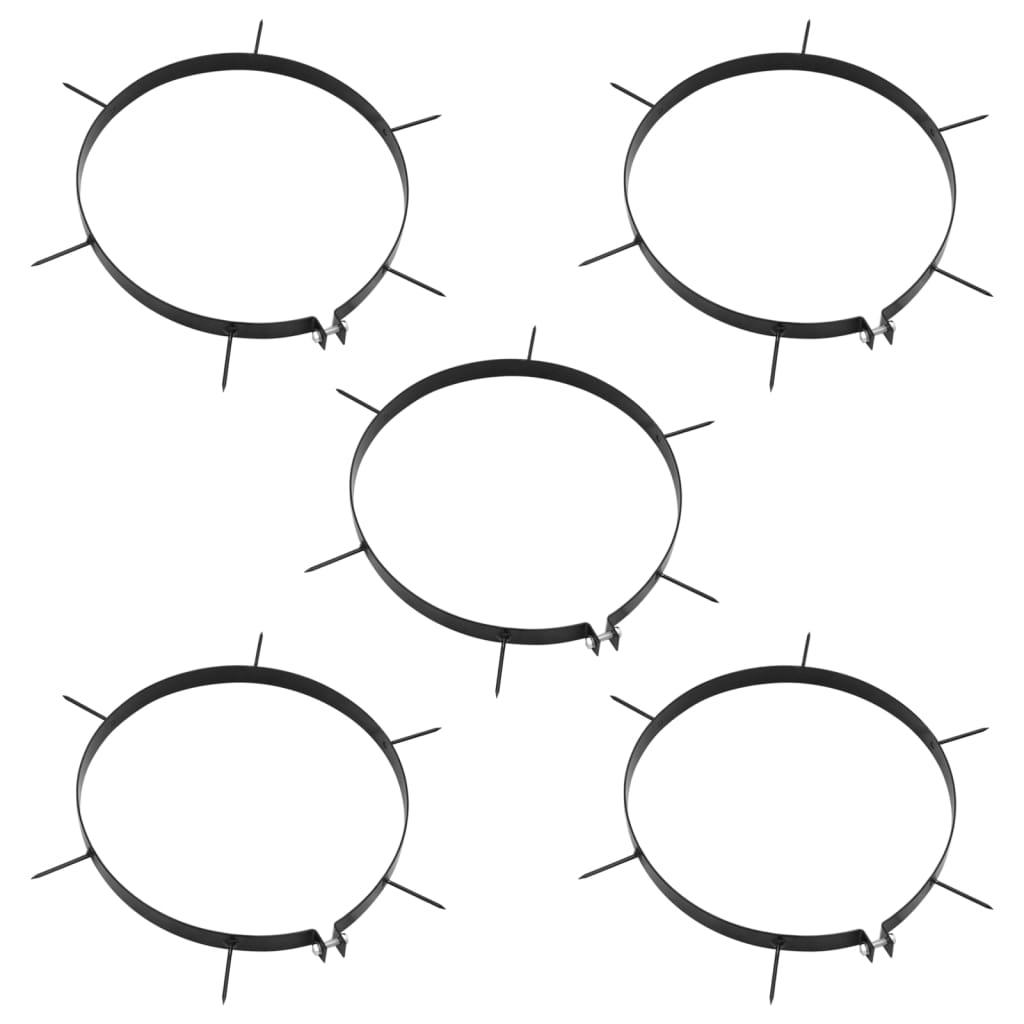 Klinger til plænelufter 5 stk. med pigge Ø 30 cm jern