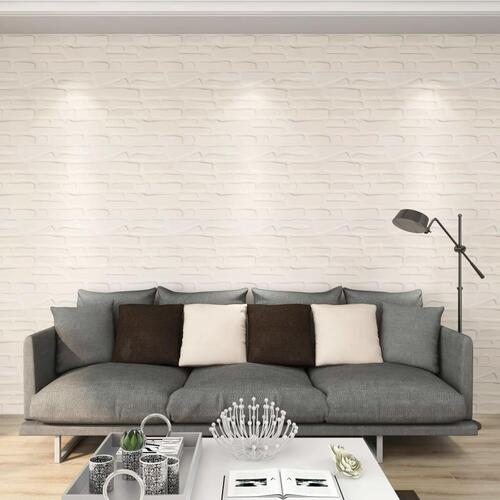 Vægpaneler 24 stk. 3D 0,5x0,5 m 6 m²