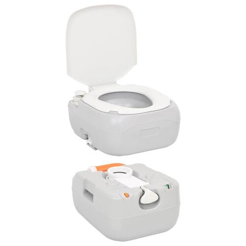 Transportabelt campingtoilet og håndvask