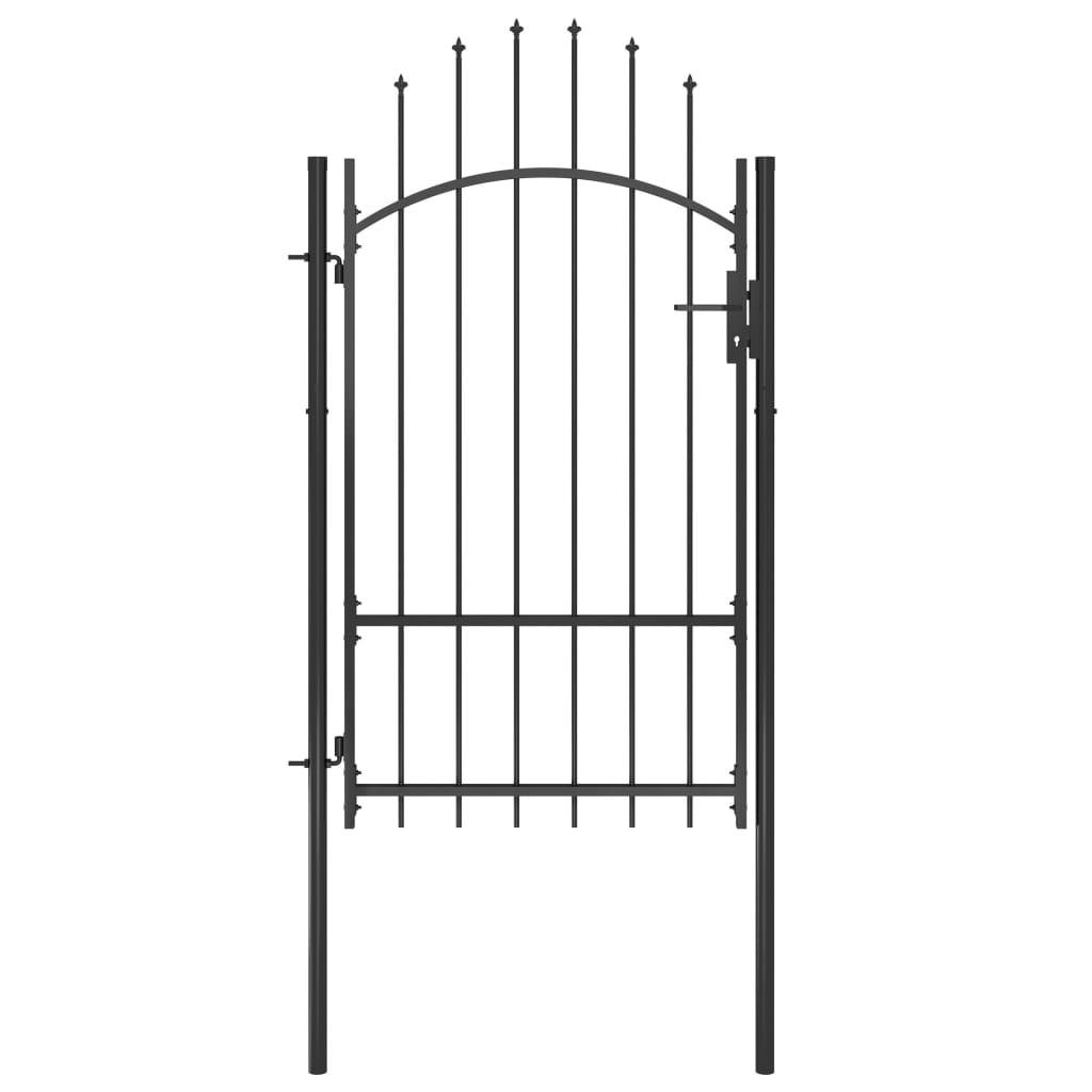 Havelåge 1x2,2 m stål sort