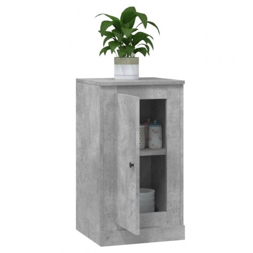 Skænke 2 stk. 37,5x35,5x67,5 cm konstrueret træ betongrå