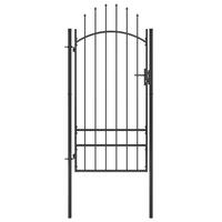 Havelåge 1x2,5 m stål sort