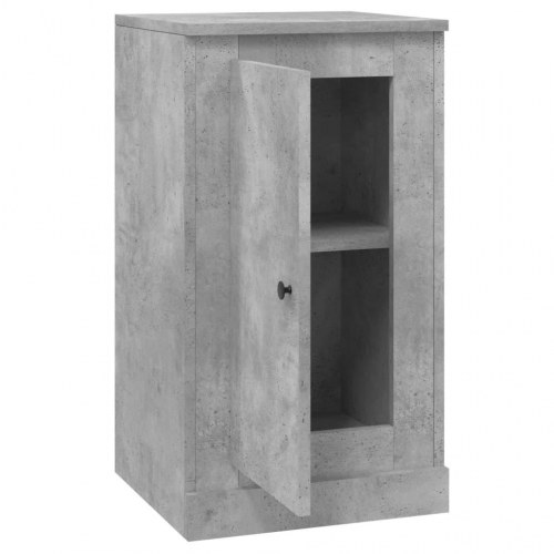 Skænke 2 stk. 37,5x35,5x67,5 cm konstrueret træ betongrå