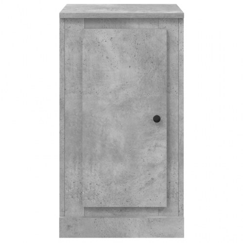 Skænke 2 stk. 37,5x35,5x67,5 cm konstrueret træ betongrå