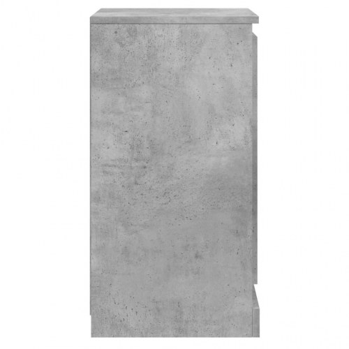 Skænke 2 stk. 37,5x35,5x67,5 cm konstrueret træ betongrå